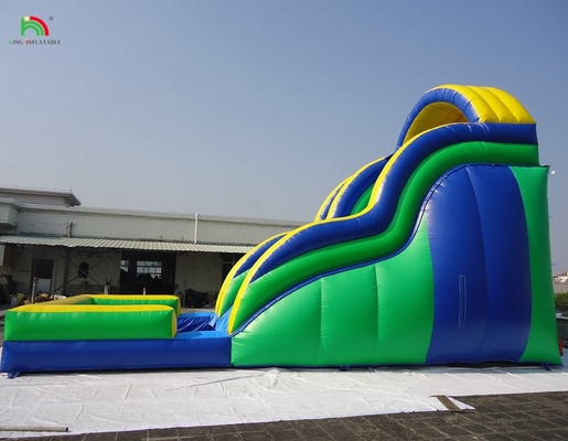 Commercial Inflatable Bounce House dengan Water Slide Kids' Jumping Castle