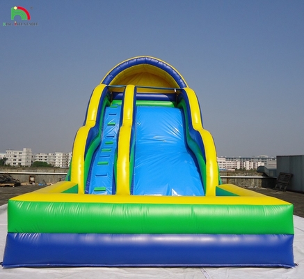 Commercial Inflatable Bounce House dengan Water Slide Kids' Jumping Castle