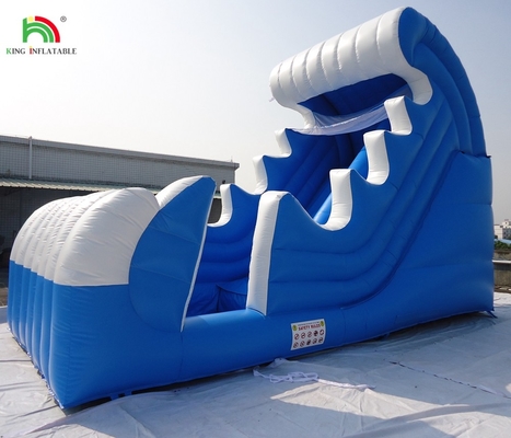 Outdoor Backyard Anak-anak Dewasa Slide Air Besar Inflatable Untuk Dijual Komersial Kolam Renang Taman Air Slide Bounce House