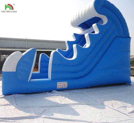 Outdoor Backyard Anak-anak Dewasa Slide Air Besar Inflatable Untuk Dijual Komersial Kolam Renang Taman Air Slide Bounce House