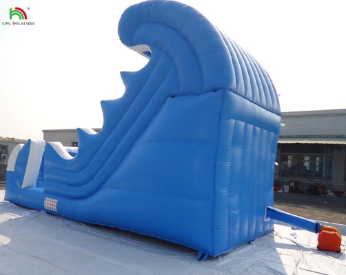 Outdoor Backyard Anak-anak Dewasa Slide Air Besar Inflatable Untuk Dijual Komersial Kolam Renang Taman Air Slide Bounce House