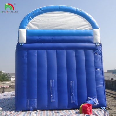 Tema Olahraga Moonwalk Bouncer Inflatable Jumping Bouncy Castle Jumper Bounce House dengan kolam renang