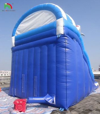 Tema Olahraga Moonwalk Bouncer Inflatable Jumping Bouncy Castle Jumper Bounce House dengan kolam renang