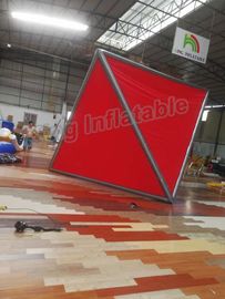 PVC Abu-abu / Merah Tiup Mainan Air Berlayar Air Taman Penggunaan Untuk Dewasa Dan Anak-Anak