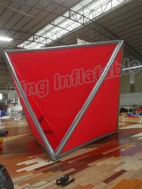 PVC Abu-abu / Merah Tiup Mainan Air Berlayar Air Taman Penggunaan Untuk Dewasa Dan Anak-Anak