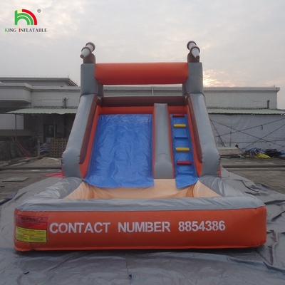 Kualitas Tinggi Murah Air Slide Inflatable dengan kolam air Slide air inflatable untuk anak-anak dan orang dewasa