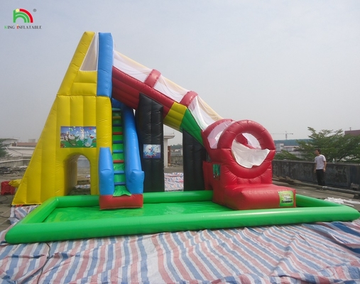Custom Commercial Castle Kids Inflatable Playground Trampoline Water Slide Jumping Combo Bouncer