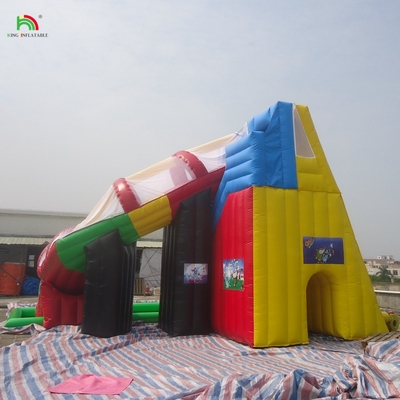 Custom Commercial Castle Kids Inflatable Playground Trampoline Water Slide Jumping Combo Bouncer