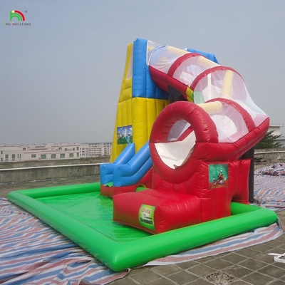 Custom Commercial Castle Kids Inflatable Playground Trampoline Water Slide Jumping Combo Bouncer