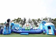 Taman Air Inflatable Outdoor Dewasa, Peralatan Bermain Lapangan Kendala