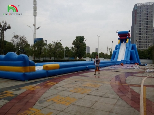 Slide Taman Air Lucu Aqua Park Game Air Desain Baru Peralatan Permainan Air Slide Air Panas Panjang