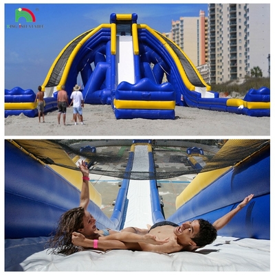 Kualitas Tinggi Raksasa Dewasa 3 Lane Trippo Water Slide Commercial Inflatable