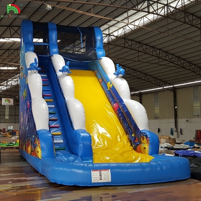 Murah Inflatable Cartoon Toys Bounce House Commercial Inflatable Water Slide