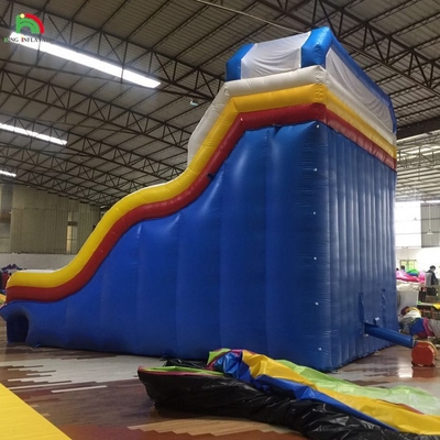 Slide Air Air Air Tertiup Untuk Kolam Renang Slide Air Tertiup Untuk Taman Air