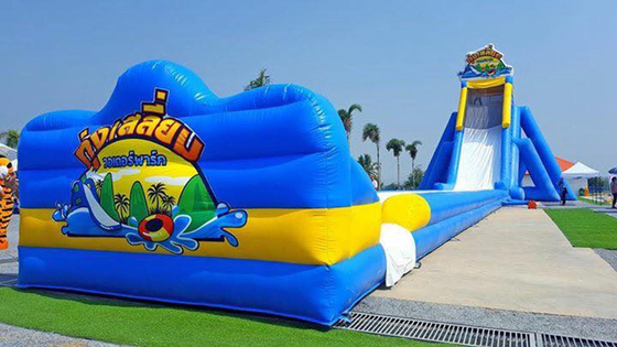 Joyful Fun Harga Pabrik Inflatable Slide Air Panjang untuk Dewasa Slide Inflatable Besar