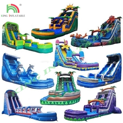 Perbaikan pabrik Slide air kembung komersial untuk orang dewasa dan anak-anak