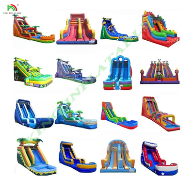 Perbaikan pabrik Slide air kembung komersial untuk orang dewasa dan anak-anak