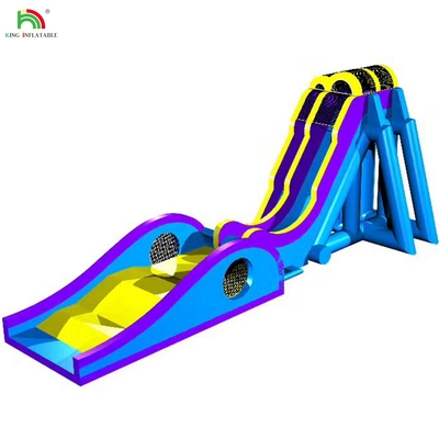 Custom Multiple Styles Air Slide Inflatable Dengan Sistem Blower Kontinyu