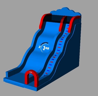 Custom Multiple Styles Air Slide Inflatable Dengan Sistem Blower Kontinyu