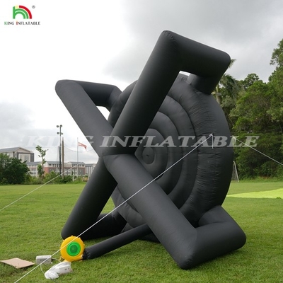 Outdoor Inflatable Soccer Darts Board Dengan 8pcs Soccer Ball 370W Blower Support Frame Untuk Kick Dartboard Sport Game