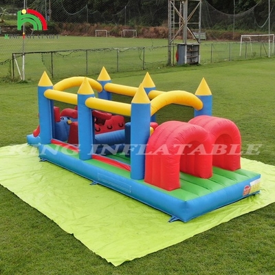 Anak-anak Inflatable rintangan Course Inflatable Jumping Bounce rintangan Course Inflatable rintangan Game