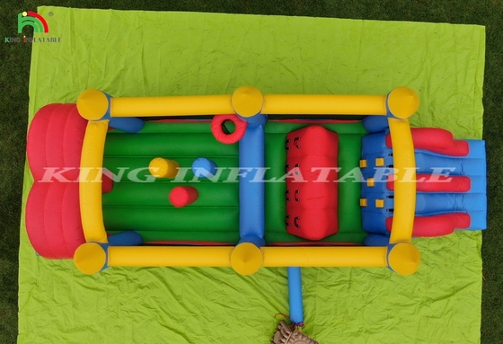 Anak-anak Inflatable rintangan Course Inflatable Jumping Bounce rintangan Course Inflatable rintangan Game