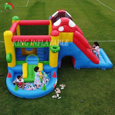 Komersial Rumah Bounce Inflatable Anak-anak rintangan Bounce Castle Untuk Outdoor Indoor
