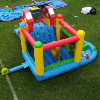 Komersial Rumah Bounce Inflatable Anak-anak rintangan Bounce Castle Untuk Outdoor Indoor