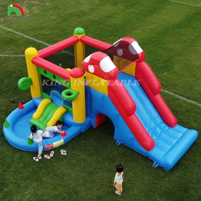 Komersial Rumah Bounce Inflatable Anak-anak rintangan Bounce Castle Untuk Outdoor Indoor