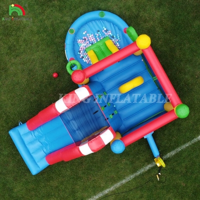 Komersial Rumah Bounce Inflatable Anak-anak rintangan Bounce Castle Untuk Outdoor Indoor