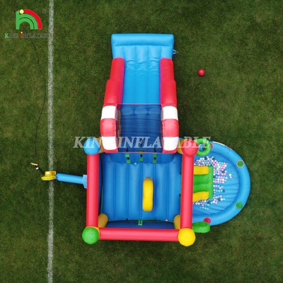 Komersial Rumah Bounce Inflatable Anak-anak rintangan Bounce Castle Untuk Outdoor Indoor