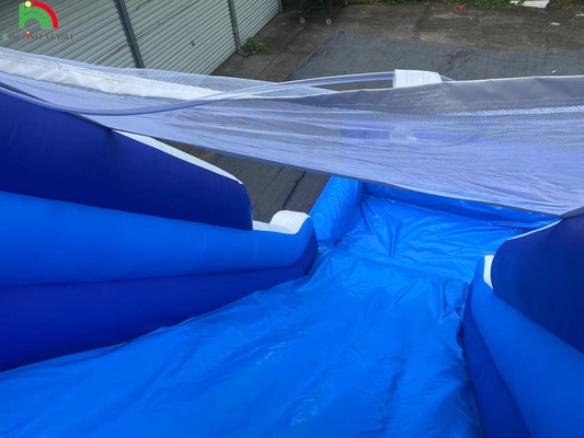 Slide air berkapasitas tinggi dengan kolam renang untuk anak-anak Slide air berkapasitas tinggi