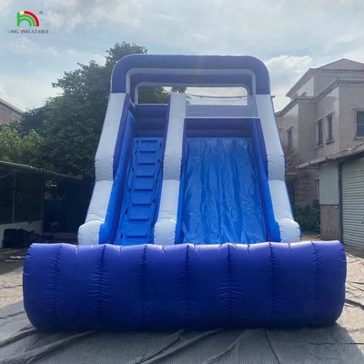 Slide air berkapasitas tinggi dengan kolam renang untuk anak-anak Slide air berkapasitas tinggi