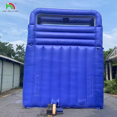 Slide air berkapasitas tinggi dengan kolam renang untuk anak-anak Slide air berkapasitas tinggi