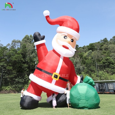 20ft 26ft 33ft 40ft Natal kembung Santa untuk halaman rumput luar x dekorasi pesta natal