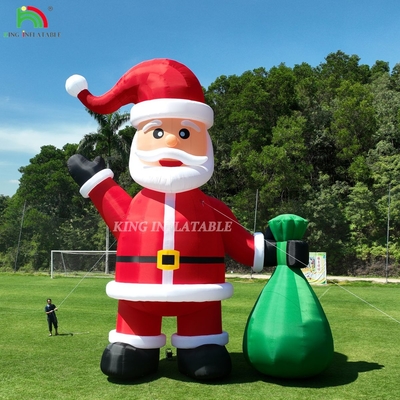 20ft 26ft 33ft 40ft Natal kembung Santa untuk halaman rumput luar x dekorasi pesta natal