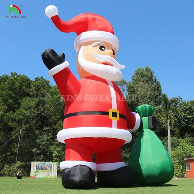 20ft 26ft 33ft 40ft Natal kembung Santa untuk halaman rumput luar x dekorasi pesta natal