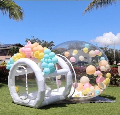 Tenda Gelembung Luar Ruangan transparan Crystal Dome Tenda Gelembung Ledakan Dengan Balon untuk pernikahan