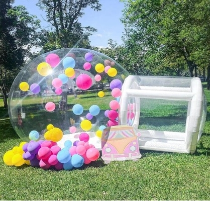 Tenda Gelembung Luar Ruangan transparan Crystal Dome Tenda Gelembung Ledakan Dengan Balon untuk pernikahan
