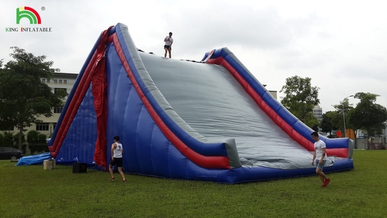 Aman dan Anti-Slip Penghalang Inflatable Course Combo Tangga Pergi