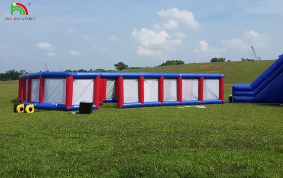 Kursus Hambatan Inflatable Game Labyrinth Inflatable