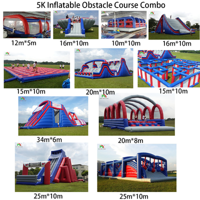 Kursus Hambatan Inflatable Game Labyrinth Inflatable