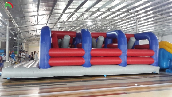 Pelataran rintangan komersial yang bisa diembun Combo Bouncer Jumping Castle Bounce House