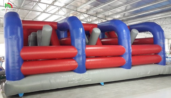 Pelataran rintangan komersial yang bisa diembun Combo Bouncer Jumping Castle Bounce House