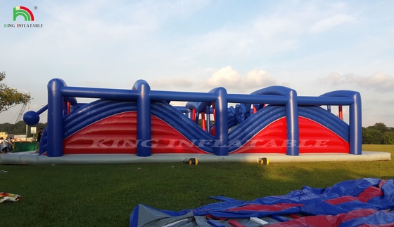 5k Inflatable Obstacle Course Combo 5k Challenge Courses Peralatan permainan untuk orang dewasa dan anak-anak