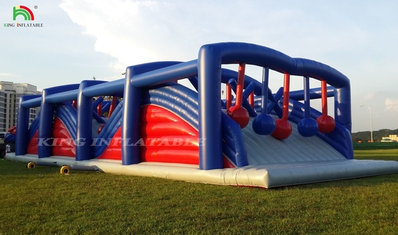 5k Inflatable Obstacle Course Combo 5k Challenge Courses Peralatan permainan untuk orang dewasa dan anak-anak