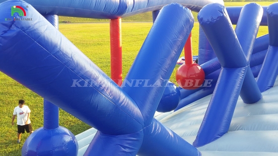 5k Inflatable Obstacle Course Combo 5k Challenge Courses Peralatan permainan untuk orang dewasa dan anak-anak