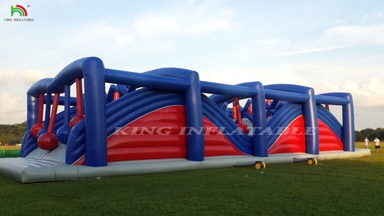 5k Inflatable Obstacle Course Combo 5k Challenge Courses Peralatan permainan untuk orang dewasa dan anak-anak