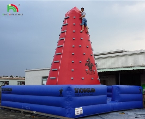 Popular Outdoor Mobile Hiburan udara Menantang Permainan Inflatable Menekuk Menara Rock Menekuk Dinding untuk Anak-anak Indoor