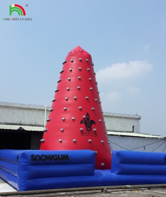 Popular Outdoor Mobile Hiburan udara Menantang Permainan Inflatable Menekuk Menara Rock Menekuk Dinding untuk Anak-anak Indoor
